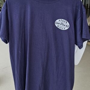 State HOG Rally Ladies Navy T-Shirt